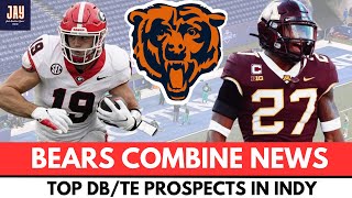 Bears COMBINE NEWS. NEXT SAFETY PROSPECTS and TE2 Candidates. Brock Bowers, Tyler Nabin