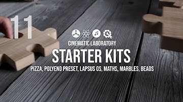 Starter Kits | Episode 11 | Pizza, PolyEnd Preset, Maths, Lapsus Os, Delta-V, Marbles, Beads