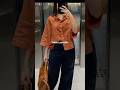 6 Cotton Shirt Styles with White Pants 🤍✨ Trendy Outfit Ideas for Girls | Comment “LINK” to Buy