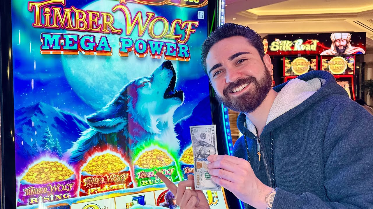 Этот НОВЫЙ игровой автомат Timberwolf Mega Power просто ДИКИЙ!