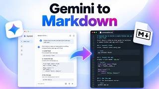 Gemini to Markdown: How to Export Your Chats