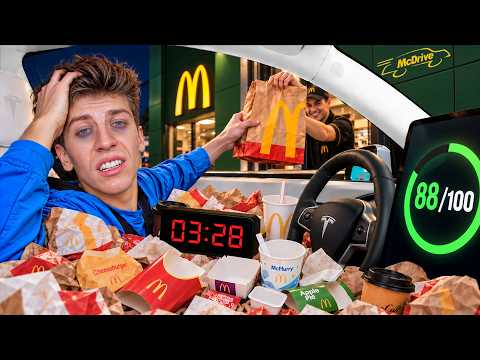 I EAT 100 DRIVE-THRU MEALS BEFORE I FALL ASLEEP!