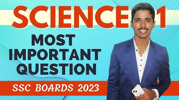 SCIENCE 1 GENERAL OBJECTIVES 2023 MOST IMPORTANT ACTIVITY BASED QUESTION| SSC MAHARAHSTRA BOARD|