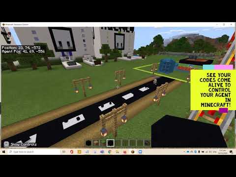 Python with Minecraft EDU