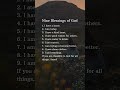 9 Blessings Of God Jesus Religiousprayer God Godanswers mp3