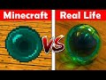 Minecraft REAL LIFE ENDER PEARL HOUSE BUILD CHALLENGE - NOOB vs PRO vs HACKER vs GOD / Animation
