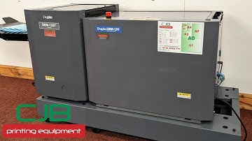 Duplo DBM-120 Bookletmaker and Trimmer