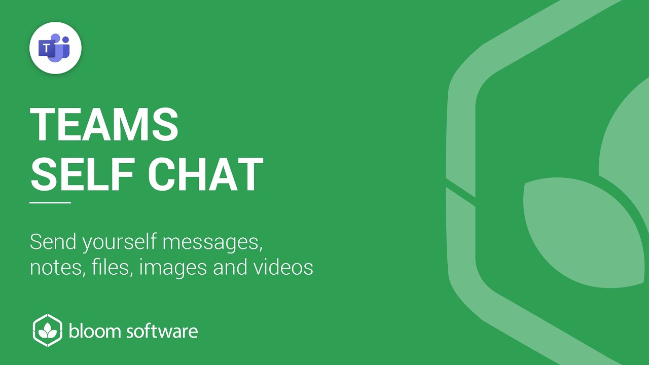 Microsoft Teams Self Chat Quick Tip
