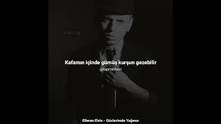 Elleran Elvis - Gözlerimde Yağmur ( Lyric ) #elleranelvis #türkçerap Resimi