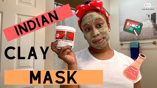 I USED THE AZTEC HEALING CLAY MASK FOR THE FIRST TIME ON MY SKIN | Life With Mish