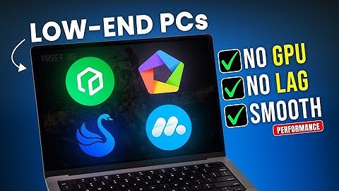 4 BEST Android Emulators for LOW-END PCs! (2025) Vidauth VT( 2 GB RAM ) #emulator #video 