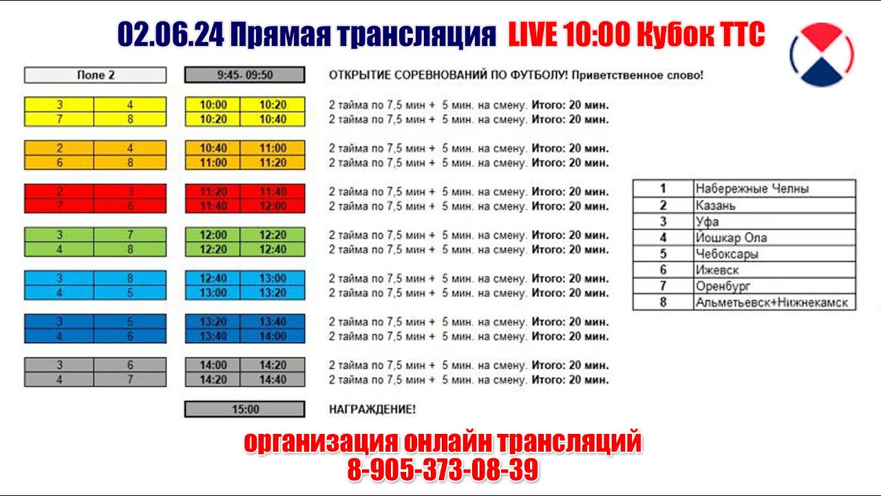 02.06.24 КУБОК ТТС LIVE10:00