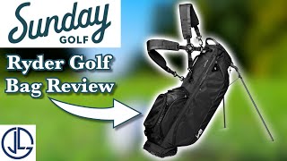 The BEST golf bag I’ve ever owned  Sunday Golf Ryder Bag Review