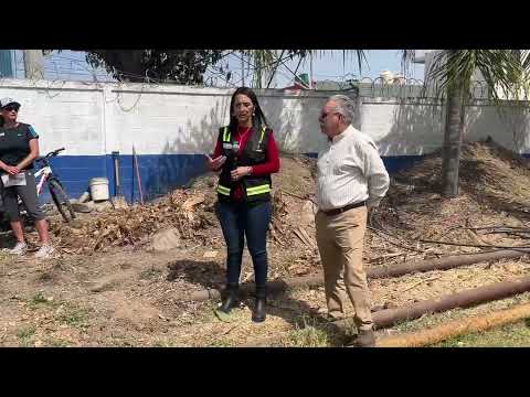 Laura Imelda inaugura la rehabilitación del pozo "Loreto" en Santa Anita
