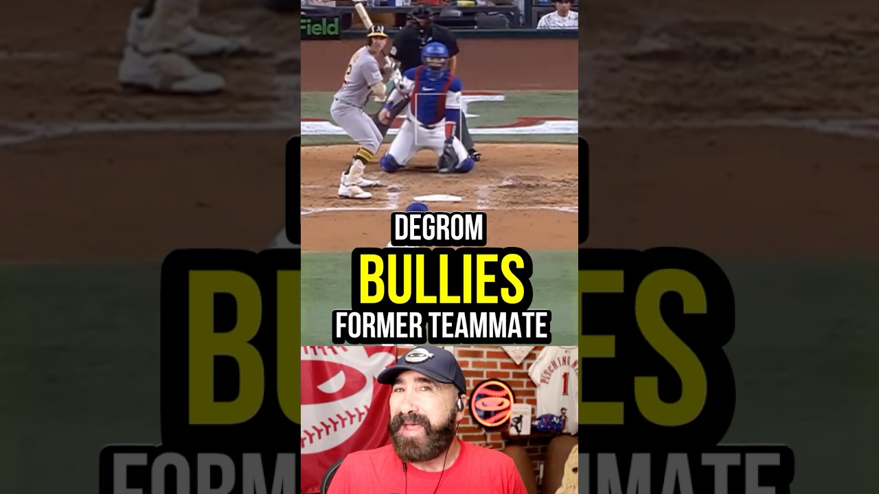 Jacob deGrom absolutely bullied his former teammate