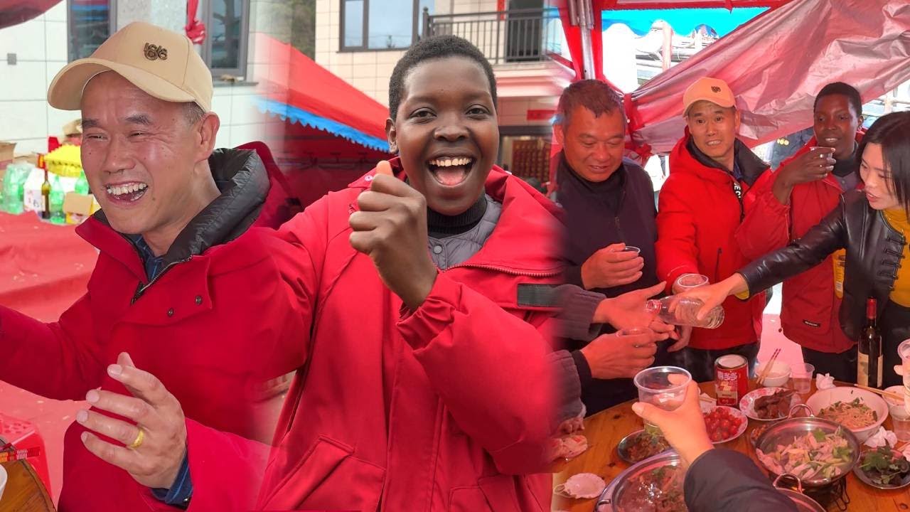 We celebrated moving into the new house with a big lunch for our guests!