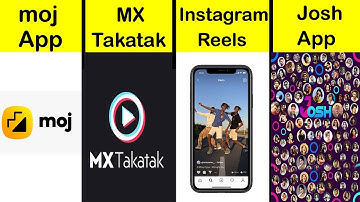 Moj App vs Mx Takatak vs Instagram Reels vs Josh App Full Comparison UNBIASED in Hindi