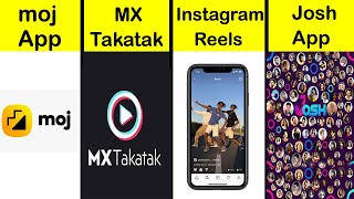 Moj App vs Mx Takatak vs Instagram Reels vs Josh App Full Comparison UNBIASED in Hindi screenshot 3