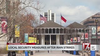 Security measures in central North Carolina after Iran strikes screenshot 3