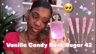 IS IT REALLY CANDY? 🍭Kayali Vanilla Candy Rock Sugar 42 Review✨