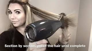 How to PROPERLY detangle & Style Keratin Bond Hair Extensions!