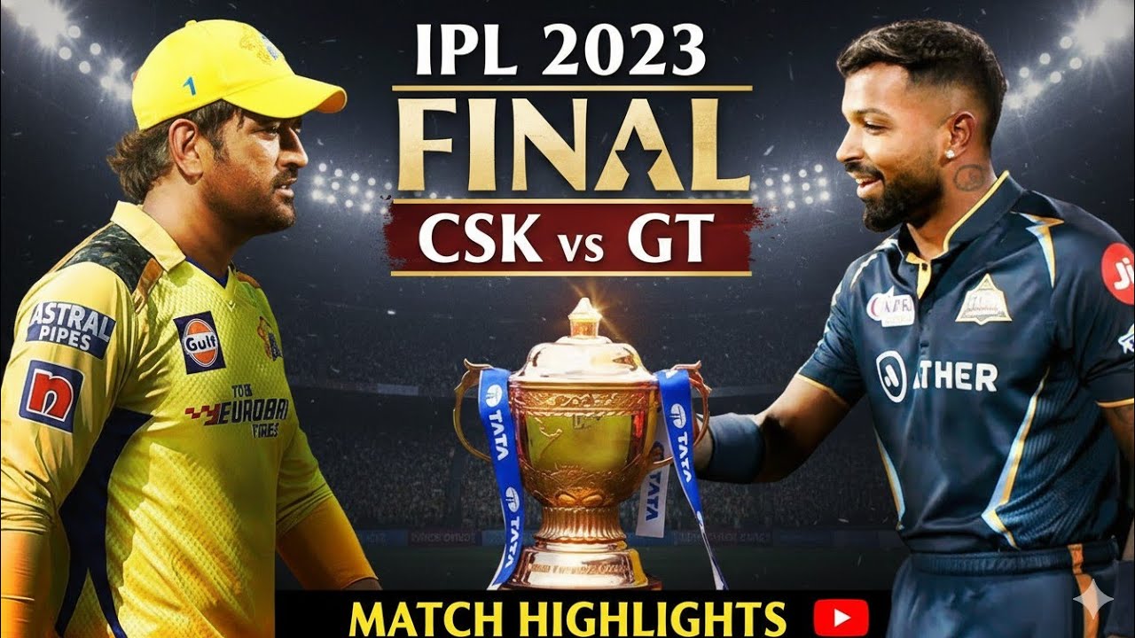 IPL 2023 Final: CSK vs GT – Match Highlights