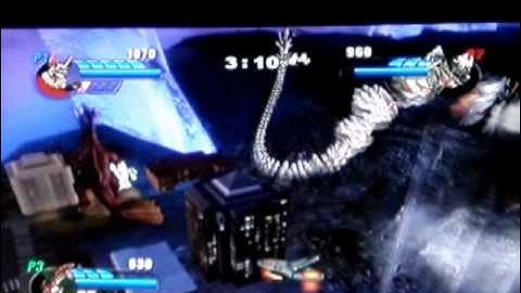 Godzilla Unleashed Destruction Match 1- Pops Destroys London With His Laser Eyeballs