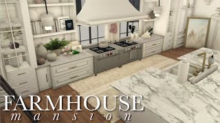 Giant Farmhouse Mansion Bloxburg Speedbuild PART 2