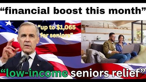 gis november 2025 update: low-income seniors can receive up to $1,065 this month