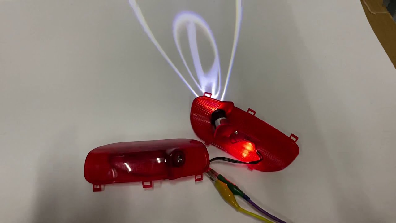 Лазерная проекция логотипа Hyindai Sonata