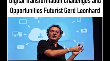 Digital Transformation Challenges & Opportunities at Skanska FutureDay with Futurist Gerd Leonhard
