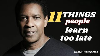 11 Things People Learn Too Late in Life | Life-Changing Motivational Speech 2025