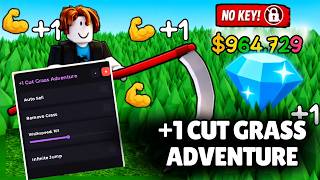 🌿 +1 Cut Grass Adventure Script 2026 | OP Cash Farm & Auto Farm (NO KEY) screenshot 5