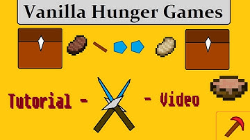 Minecraft: Full Tutorial on Hunger Games - Random Chests [Vanilla]