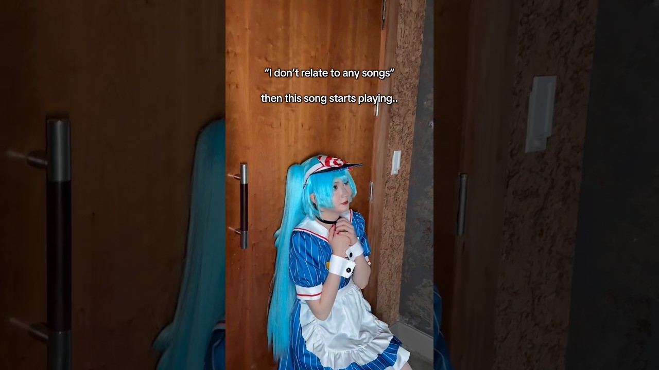 Some songs will always be #1 🩵 #hatsunemiku #hatsunemikucosplay #mesmerizer #vocaloid #miku