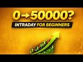 $0 to Profit ? Intraday Trading for Beginners (Step-by-Step Guide 2026)