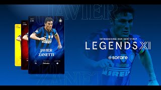 Sorare Legends XI - Javier Zanetti 2009/10 | The True Captain