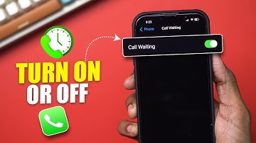 How to Turn ON and OFF Call Waiting on iPhone | iPhone Call Waiting Settings