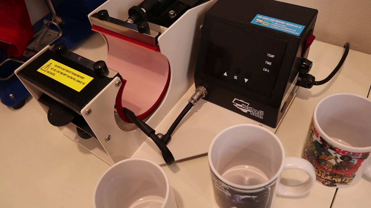 Heat Press Nation Mpress mug press overview. YouTube