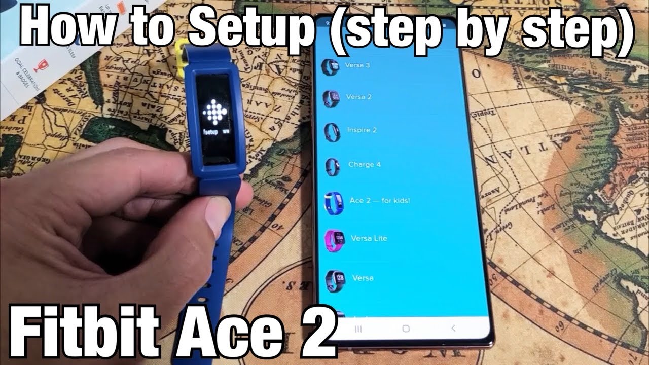 fitbit ace 2 setup instructions