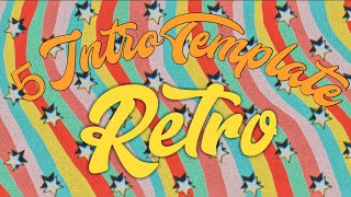 5 Retro Intro Template ( free to use )