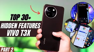 Vivo T3x 5G Tips And Tricks Part 2🔥 Hidden Top 30+ Special Features | vivo t3x