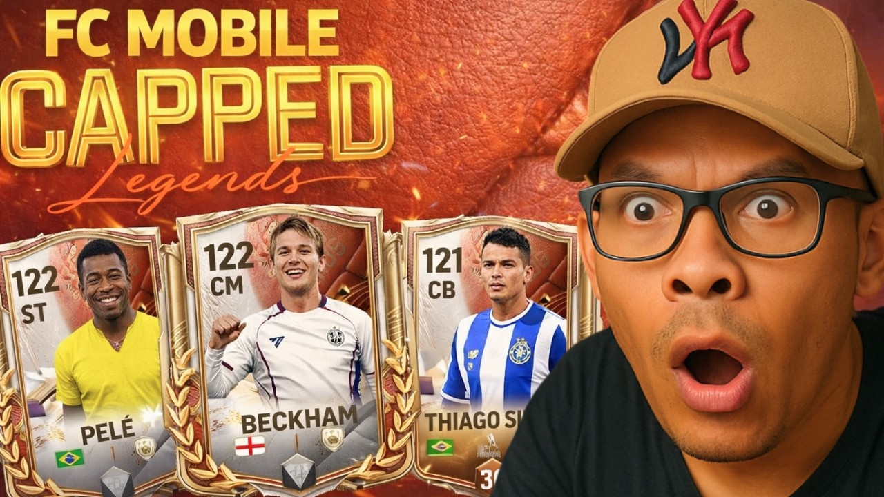 🚨 SEMANA 3 LIBERADA! PACKS CAPPED LEGENDS COM Pelé, David Beckham E ...