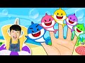 Baby Shark Dance | Sing and Dance! | Shark Finger Family | Finger Family Songs for Kids!