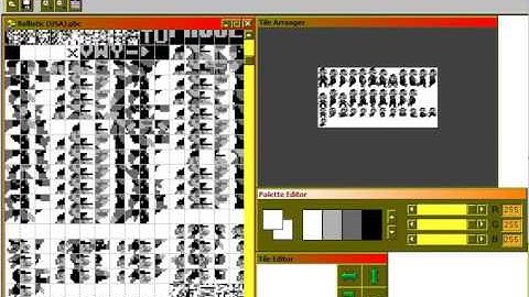 Unused Game Content Graphics ~ Ballistic GBC US Unused Super Mario Bros Deluxe Sprite Set Mockup