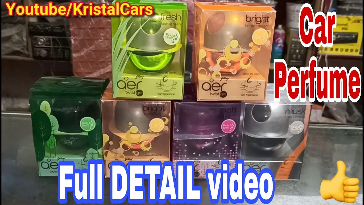 Godrej Aer Twist Gel | Best Car Air Freshner in India | Godrej Car Perfume