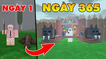 Hành Trình Hơn 1 Năm Trời Sống Sót Trong Khu Rừng !! | 99 Nights in the Forest 🔦 | Roblox