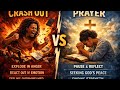 Crash out vs Pray for Em, Just do it vs Wait for Him