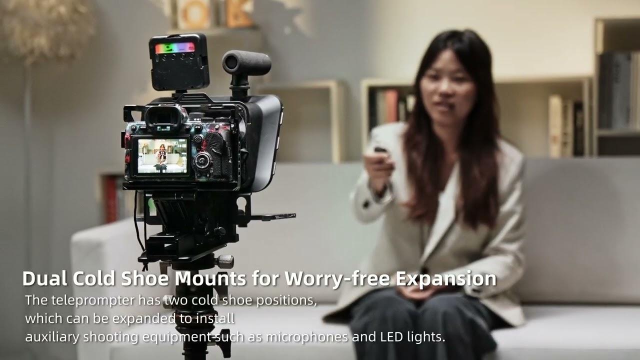 📢Transform Your Presentations with Desview P8 — The Ultimate Compact Teleprompter