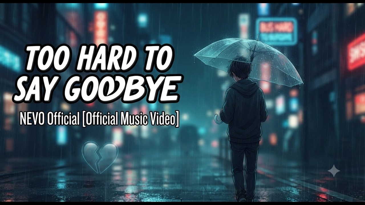 Watch Too Hard to Say Goodbye (Official Music Video / Lyrics) | NEVO Official on YouTube Watch Too Hard to Say Goodbye (Official Music Video / Lyrics) | NEVO Official on YouTube